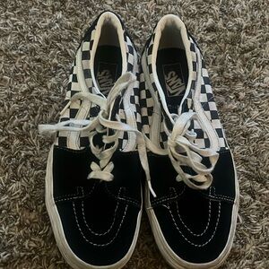 Vans checkered shoe size 10.5